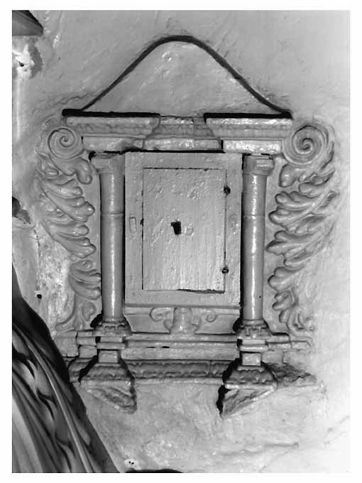 tabernacolo - ambito pugliese (seconda metà sec. XVI)