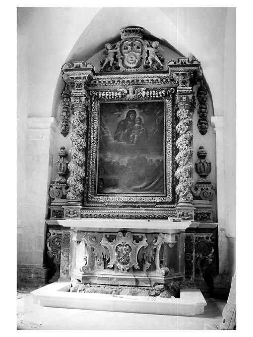 altare - ambito pugliese (sec. XVIII)