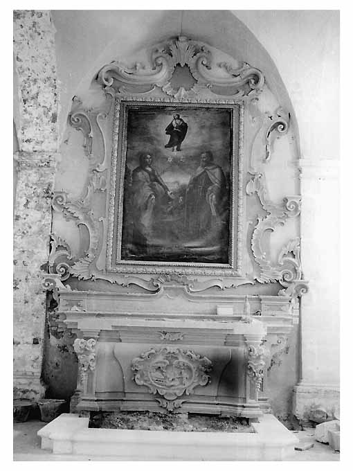 altare - ambito Italia meridionale (secc. XVII/ XVIII)