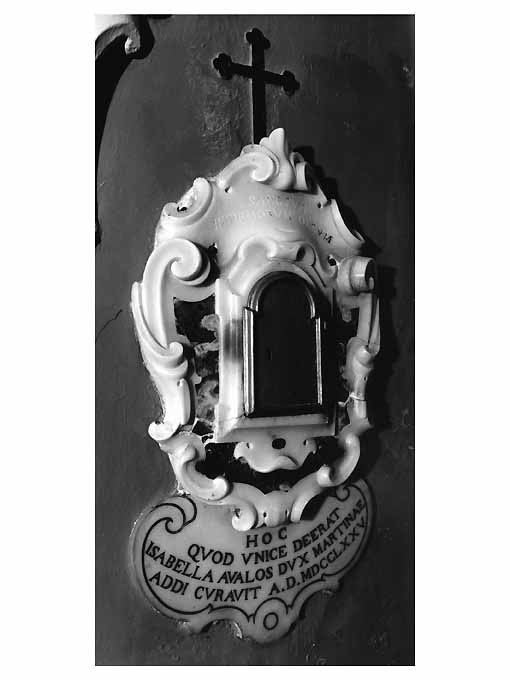 armadietto per oli santi - produzione napoletana (sec. XVIII)