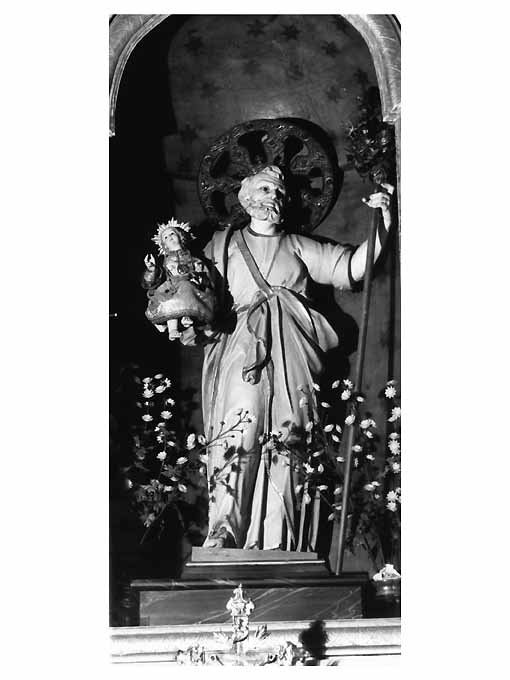 San Giuseppe e Gesù Bambino (statua) - ambito pugliese (sec. XVIII)