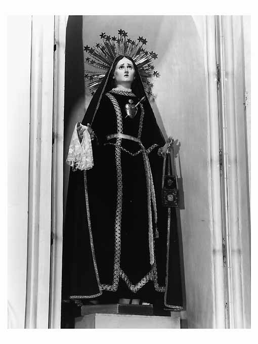 Madonna Addolorata (statua) - ambito Italia meridionale (prima metà sec. XX)