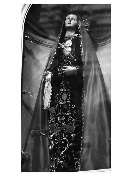 Madonna Addolorata (statua) - ambito Italia meridionale (fine/inizio secc. XIX/ XX)