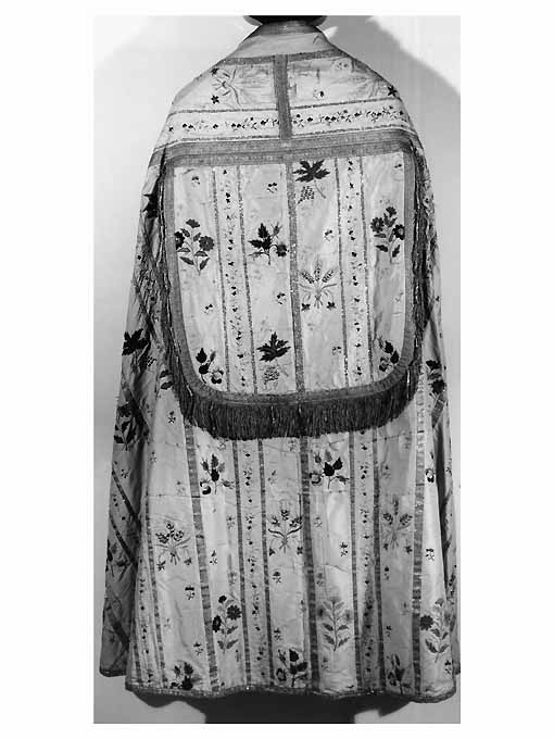 piviale - ambito Italia meridionale (secc. XVIII/ XIX)