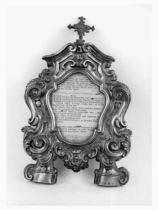 cartagloria, elemento d'insieme di De Blasio Andrea (sec. XVIII)