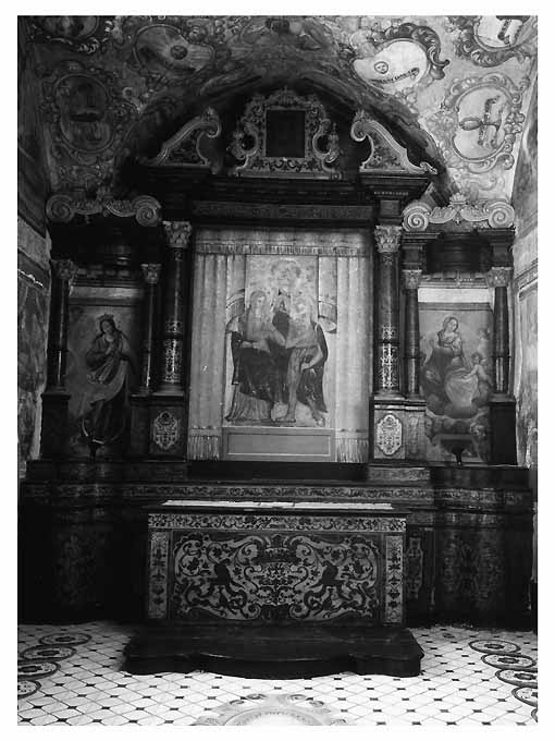 Madonna d'Itria, Madonna, Santa Maria Maddalena, san Giovanni Battista (dipinto) - ambito pugliese (secc. XV/ XVI)