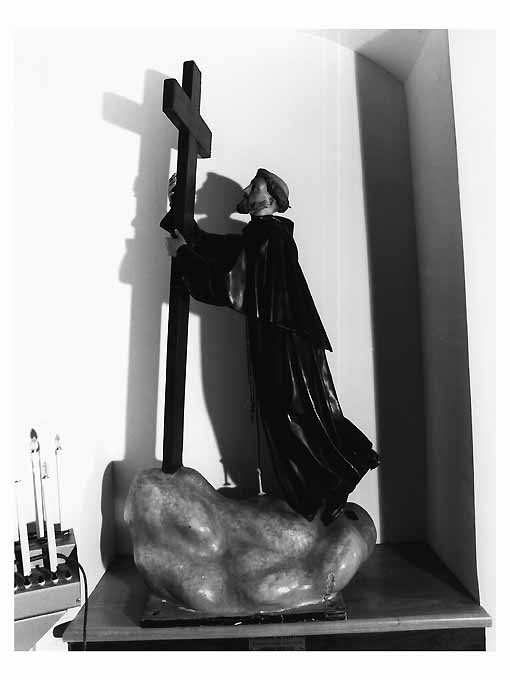 San Giuseppe da Copertino (statua) di Guacci Luigi (sec. XX)