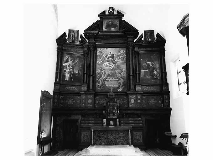 altare maggiore di fra' Daniele Desiati da Martina, fra' Giuseppe da Ostuni (sec. XVIII)