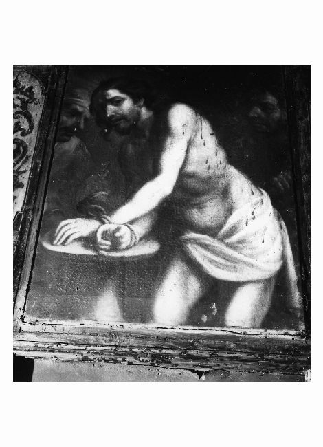 Cristo alla colonna (dipinto) di Gliri Nicola (e aiuti) (sec. XVII)