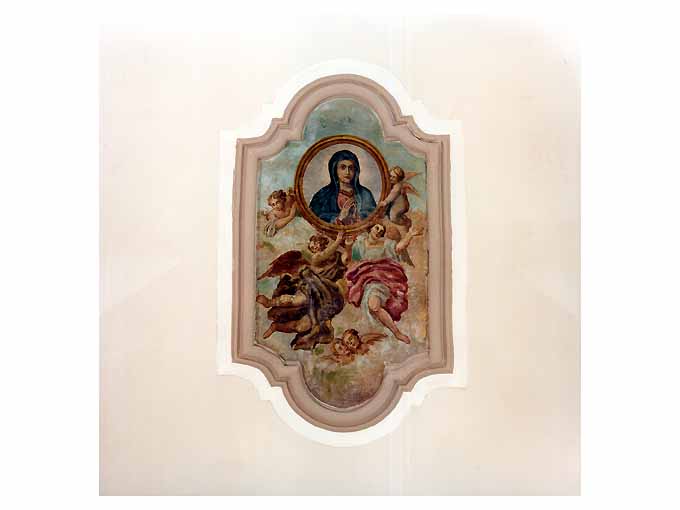 Madonna in gloria (dipinto) - ambito Italia meridionale (fine sec. XVII)