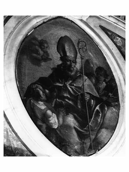 Santo vescovo (dipinto) - ambito Italia meridionale (seconda metà sec. XVIII)