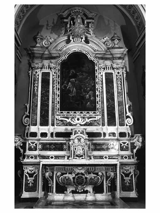 altare - ambito Italia meridionale (seconda metà sec. XVIII)