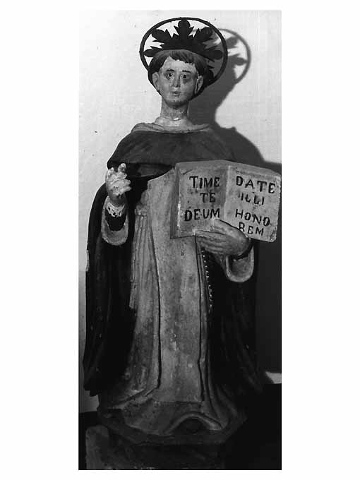 San Tommaso (statua) - ambito Italia meridionale (sec. XVII)