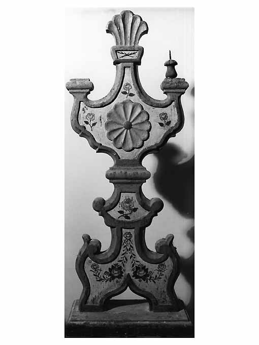 candelabro, serie - ambito Italia meridionale (seconda metà sec. XVIII)