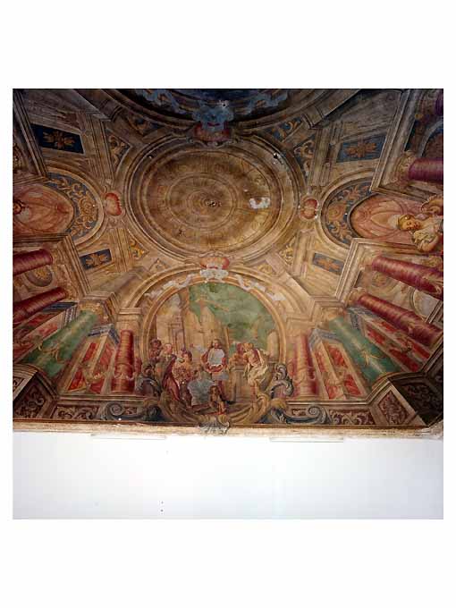 Petracone V Caracciolo e la sua famiglia (dipinto) - ambito Italia meridionale (seconda metà sec. XVII)