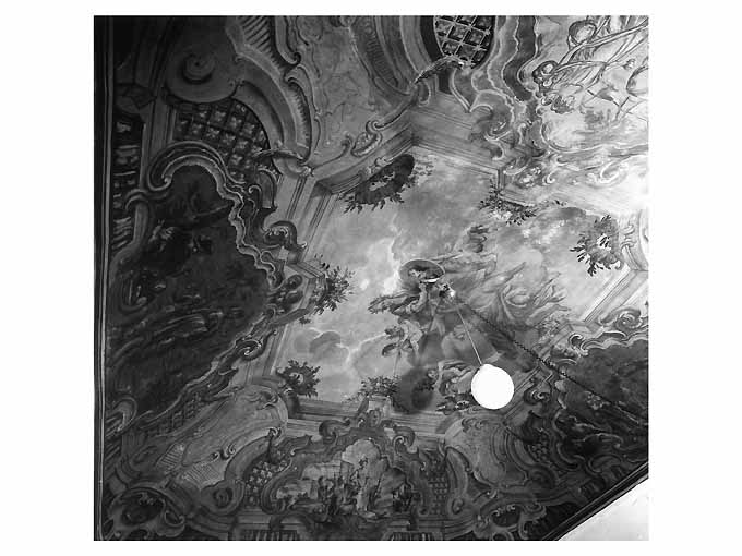 Scena campestre (dipinto, serie) di Carella Domenico Antonio (seconda metà sec. XVIII)