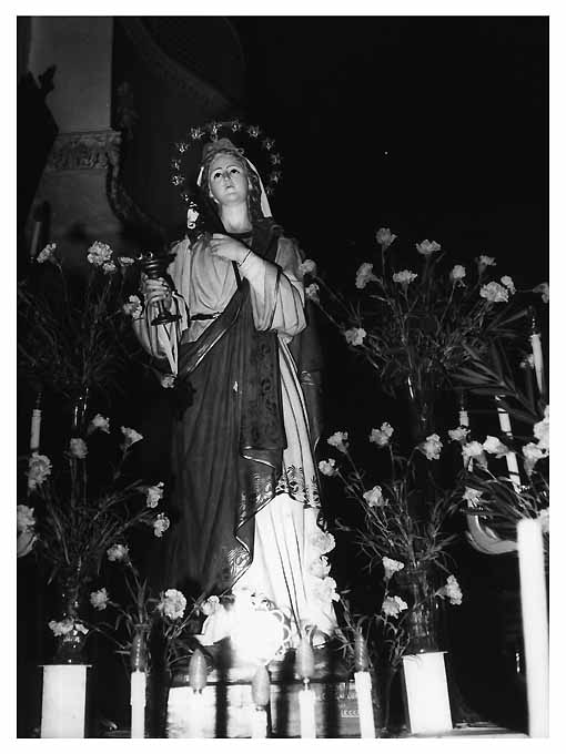 Santa Lucia (statua) di Ditta Gallucci (sec. XX)