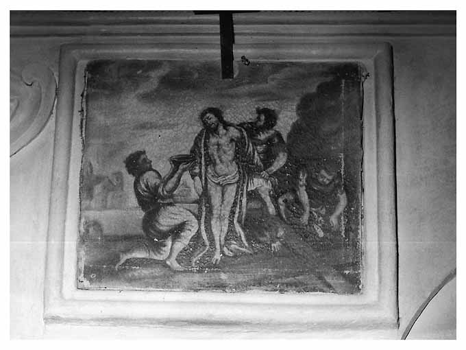 Gesù spogliato e abbeverato di fiele, Cristo abbeverato di fiele (dipinto) - ambito pugliese (primo quarto sec. XIX)