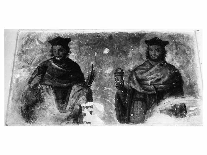 Santi Medici (dipinto) di Russo Francesco (secc. XVI/ XVII)