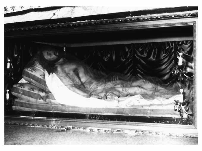 Cristo morto (statua) - ambito leccese (sec. XX)