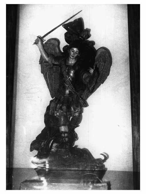 San Michele Arcangelo (statua) - ambito napoletano (sec. XVIII)