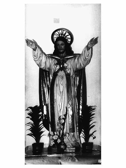 Sacro Cuore di Gesù (statua) di Moroder Goffredo (sec. XX)