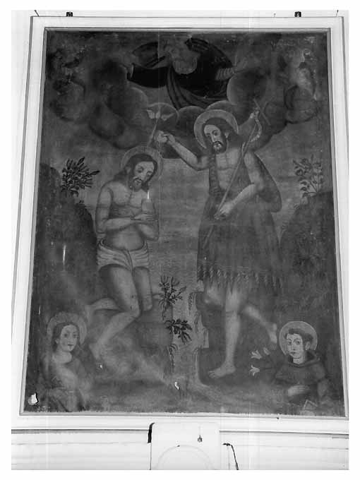 battesimo di Cristo (dipinto) - ambito Italia meridionale (seconda metà sec. XVIII)