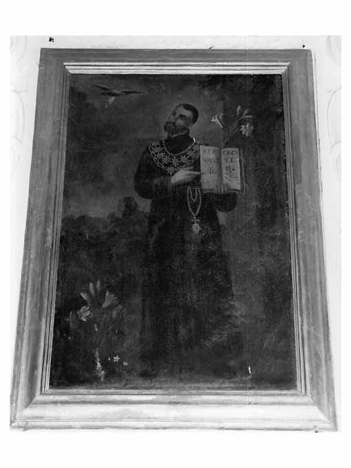 San Gaetano Thiene, colomba dello Spirito Santo (dipinto) - ambito pugliese (sec. XVIII)