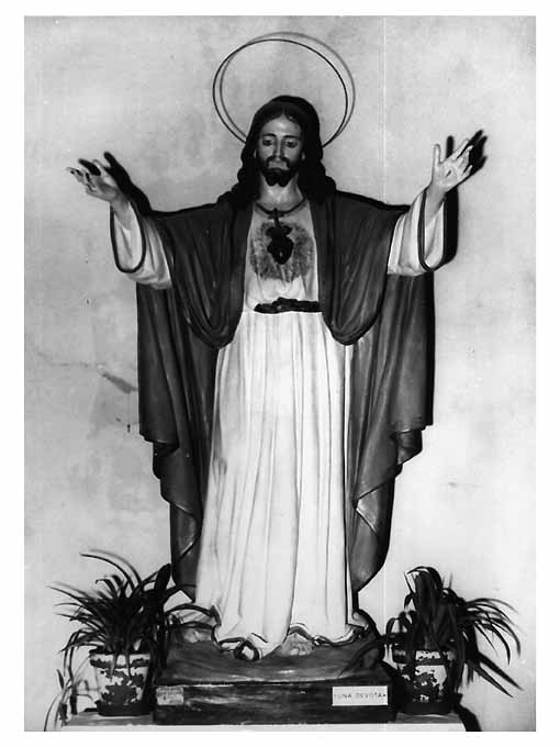 Sacro Cuore di Gesù (statua) di Ditta Gallucci (sec. XX)