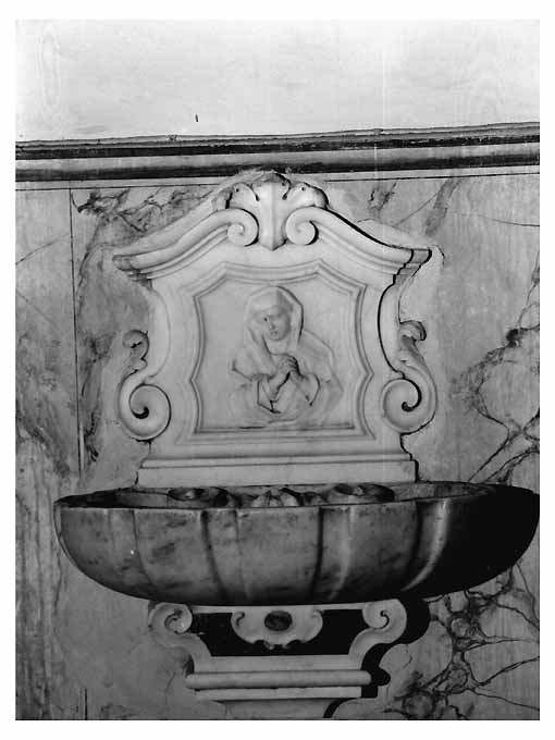 acquasantiera - ambito Italia meridionale (secc. XVIII/ XIX)