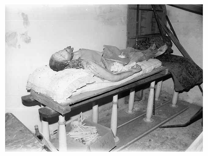 Cristo Morto (statua) - ambito salentino (seconda metà sec. XIX)