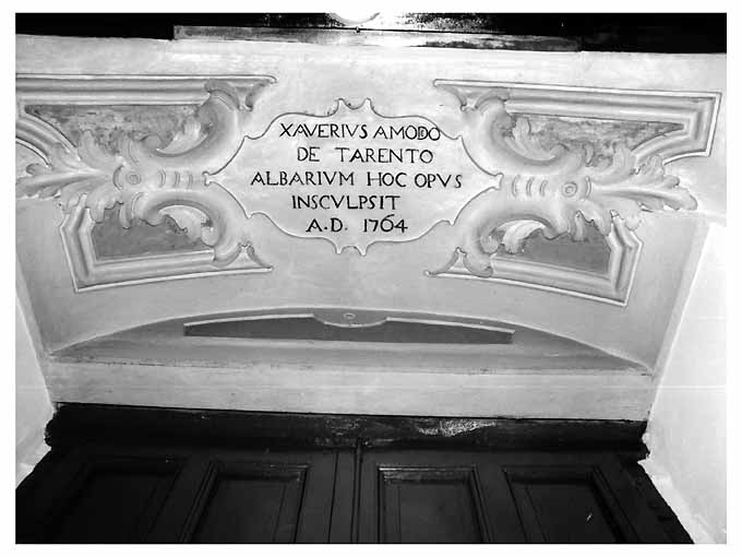 lapide - ambito pugliese (sec. XVIII)