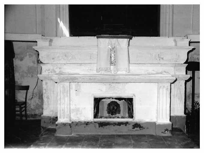 altare - ambito pugliese (secc. XIX/ XX)