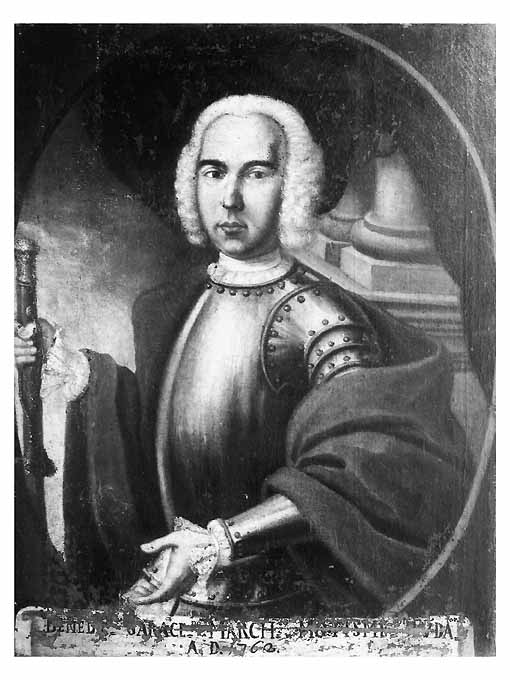 ritratto del Marchese Benedetto Saraceno (dipinto) - ambito napoletano (sec. XVIII)