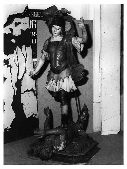 San Michele Arcangelo (statua) - ambito pugliese (prima metà sec. XVIII)