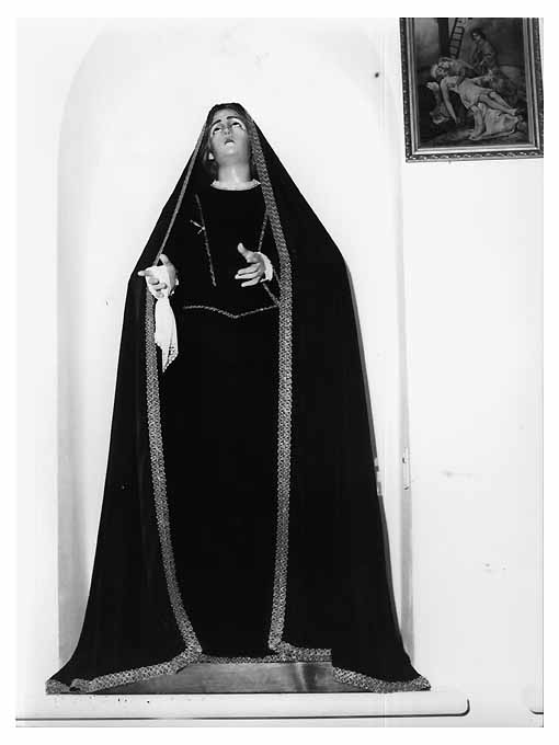 Madonna Addolorata (statua) - ambito pugliese (seconda metà sec. XVIII)