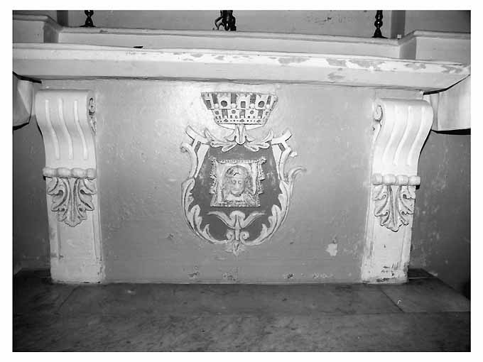 Volto di Cristo (altare) - ambito pugliese (seconda metà sec. XIX)