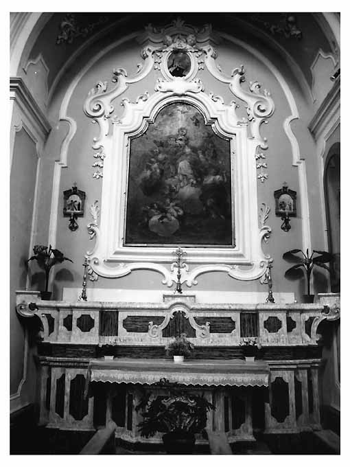 altare - ambito pugliese (prima metà sec. XIX)