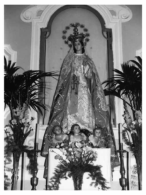 Madonna Immacolata, cherubini (statua) - ambito pugliese (secc. XVIII/ XIX)