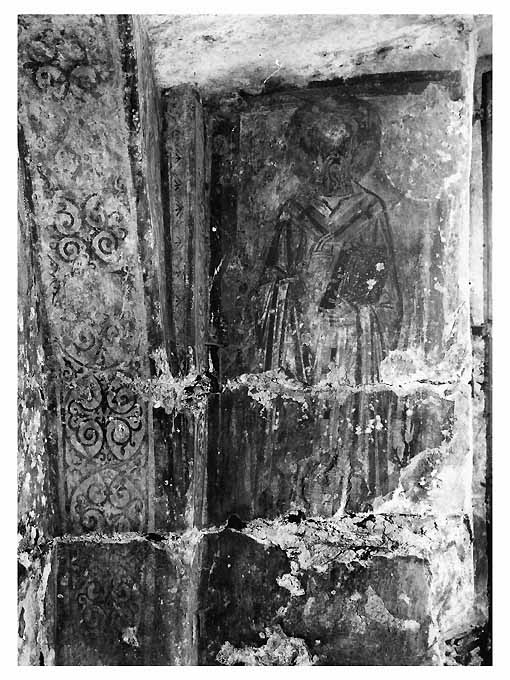 Santo vescovo (dipinto) - ambito pugliese (metà sec. XIII)