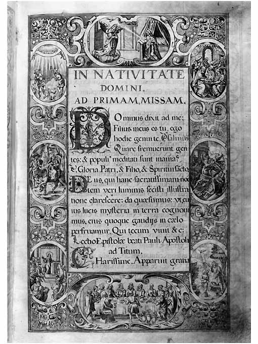 storie della vita di Gesù (miniatura) - ambito pugliese (sec. XVII)