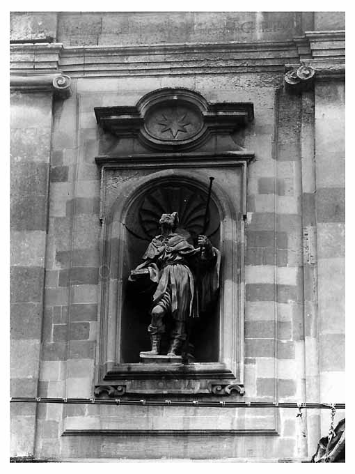 San Rocco (statua) di Manieri Mauro (sec. XVIII)