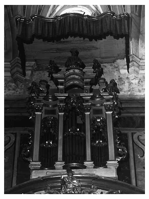 cassa d'organo - bottega pugliese (sec. XVIII)