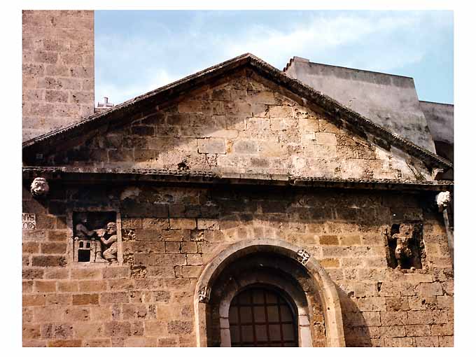 cornice architettonica - ambito pugliese (sec. XI)