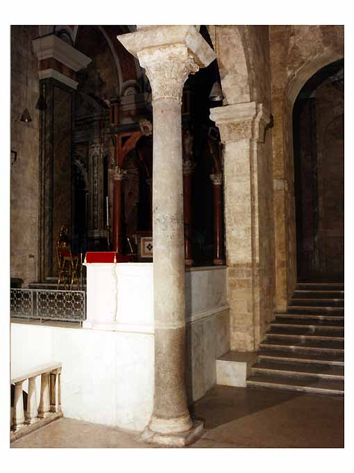 colonna - ambito bizantino (sec. XI)