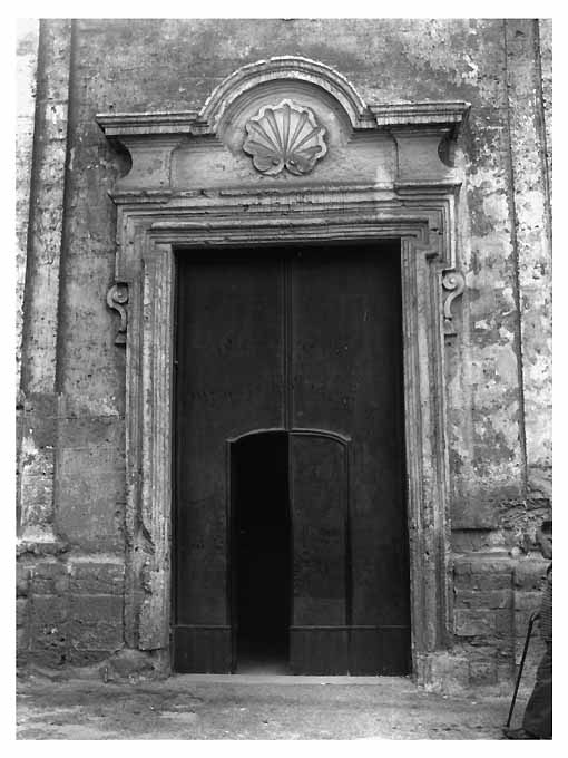 portale - ambito leccese (terzo quarto sec. XVIII)