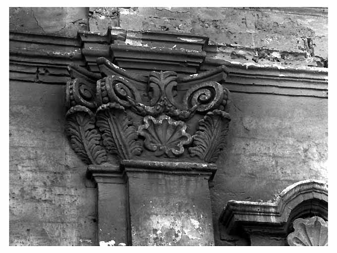 capitello, serie - ambito leccese (terzo quarto sec. XVIII)