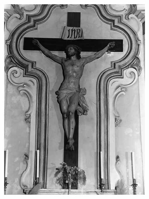 Cristo crocifisso (scultura) - ambito napoletano (secc. XVII/ XVIII)