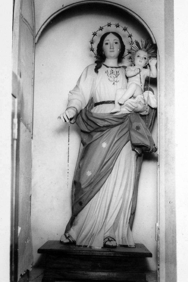 Madonna del Rosario (statua) - ambito pugliese (fine sec. XIX)