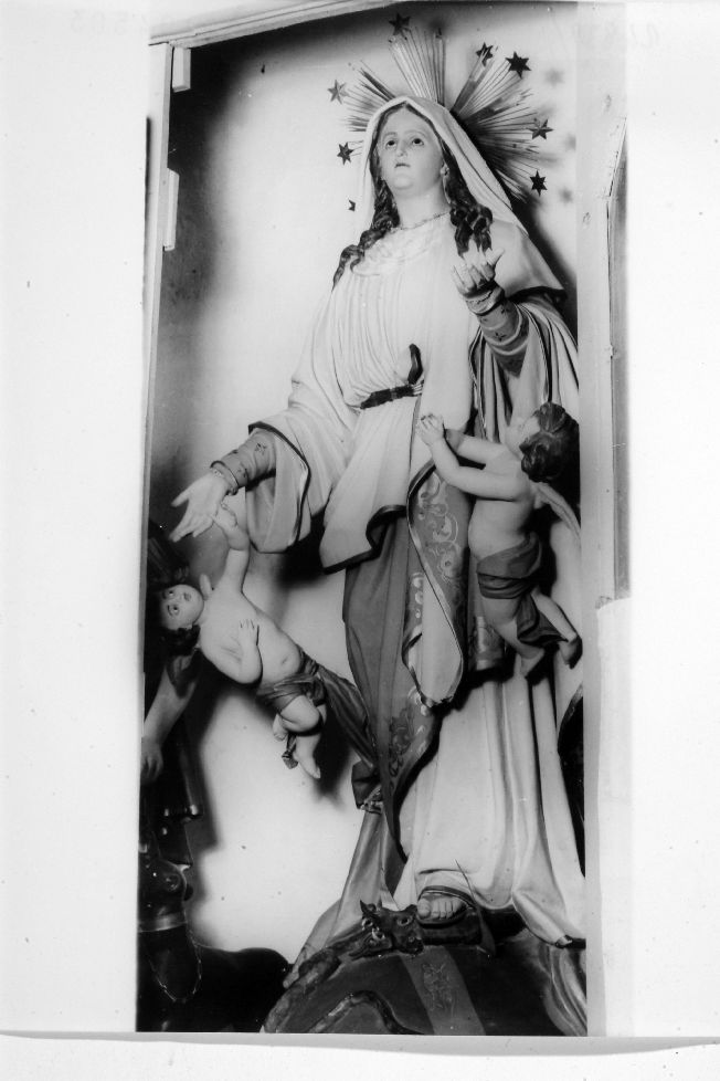Madonna dei fiori (statua) - ambito pugliese (secc. XIX/ XX)